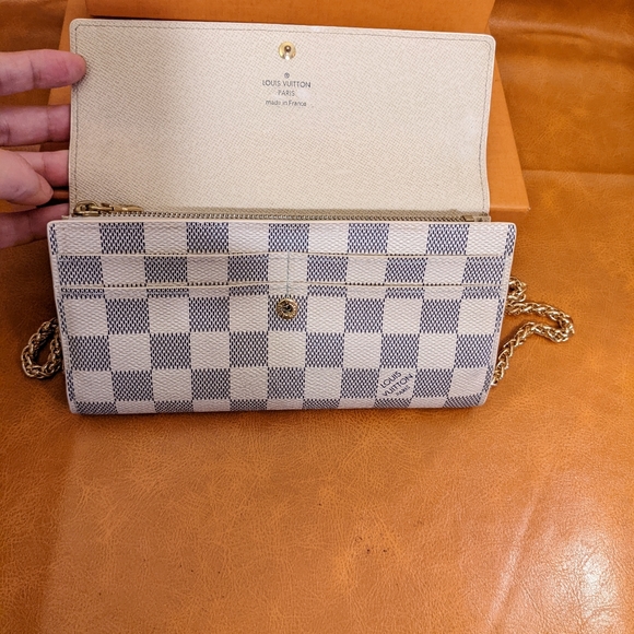 Louis Vuitton damier Azur Sarah bifold wallet - Picture 2 of 10